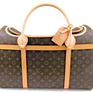 Louis Vuitton Sac Chien 50 Dog Carrier Bag Pet Carrier Bag